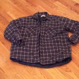Men’s Vintage Windbreaker Quilted Flannel XL